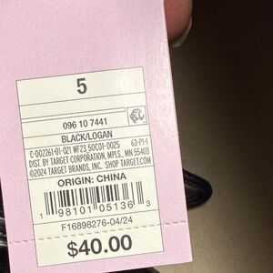 Wild Fable Black Combat Boots